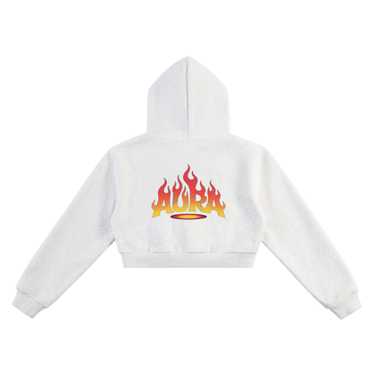 Essential Women Cropped Hoodie