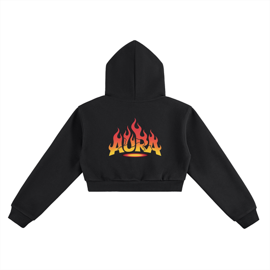 Essential Cropped Hoodie