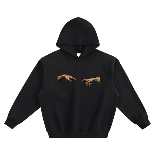 Fleeced Boxy Hoodie