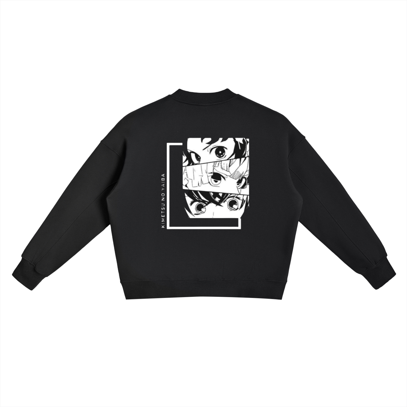 Fleece Side Slit Crewneck Sweatshirt