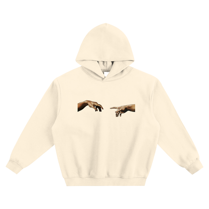 Fleeced Boxy Hoodie