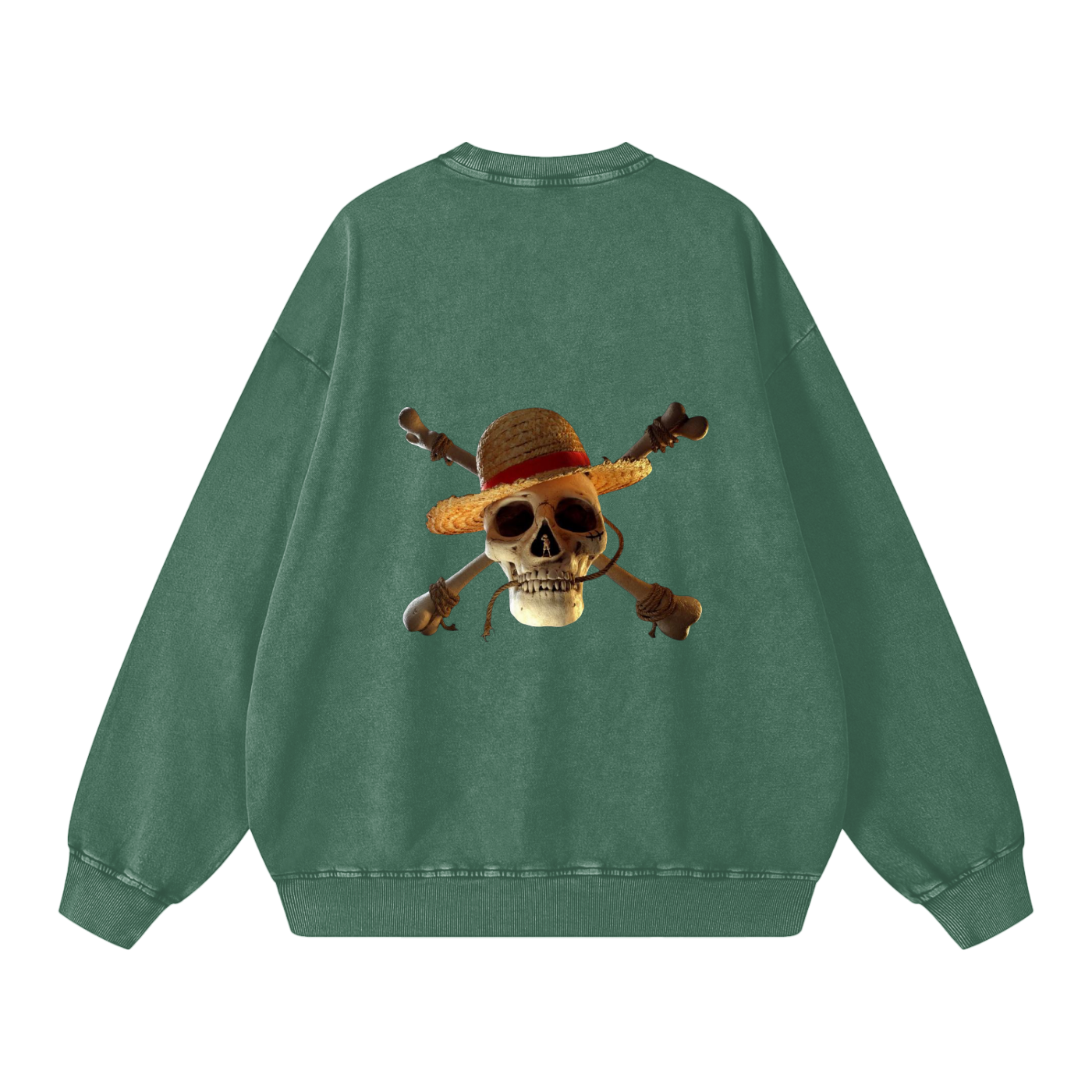 Snow Washed Oversized Sweatshirt