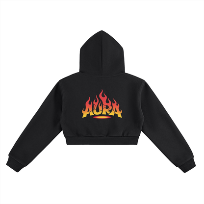 Essential Cropped Hoodie
