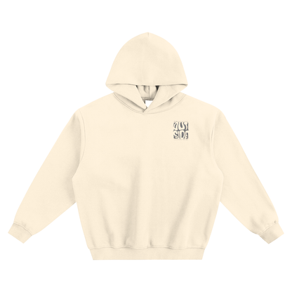 Fleeced Boxy Hoodie