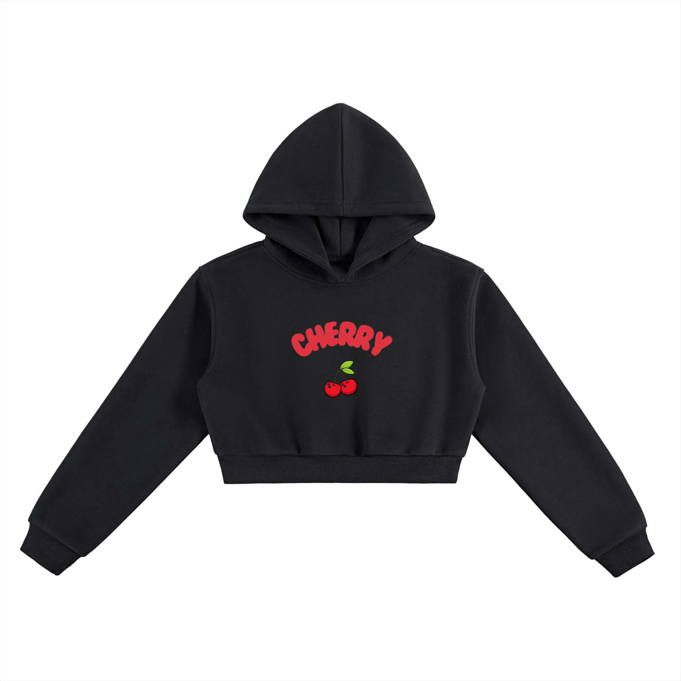 Essential Cropped Hoodie