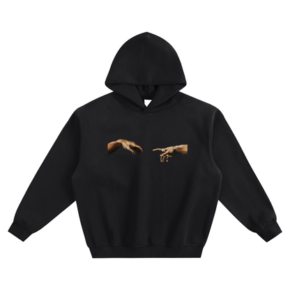 Fleeced Boxy Hoodie