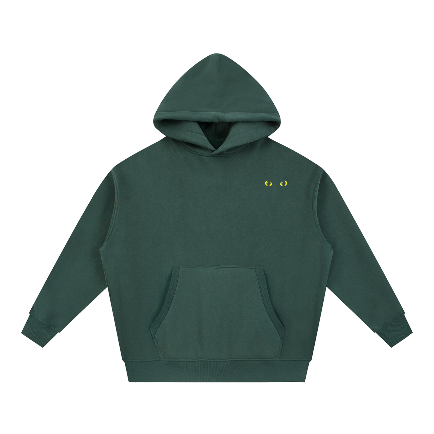 Essential Oversized Boxy Fit Fleece Hoodie