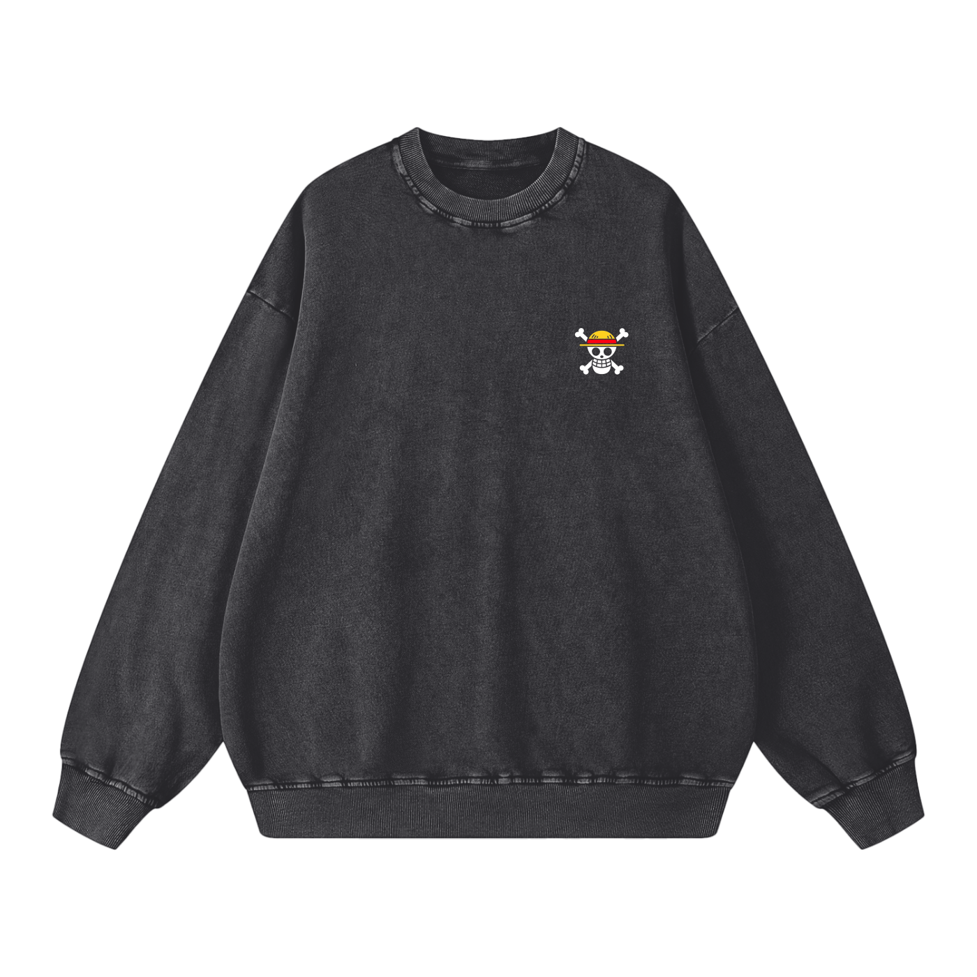 Snow Washed Oversized Sweatshirt