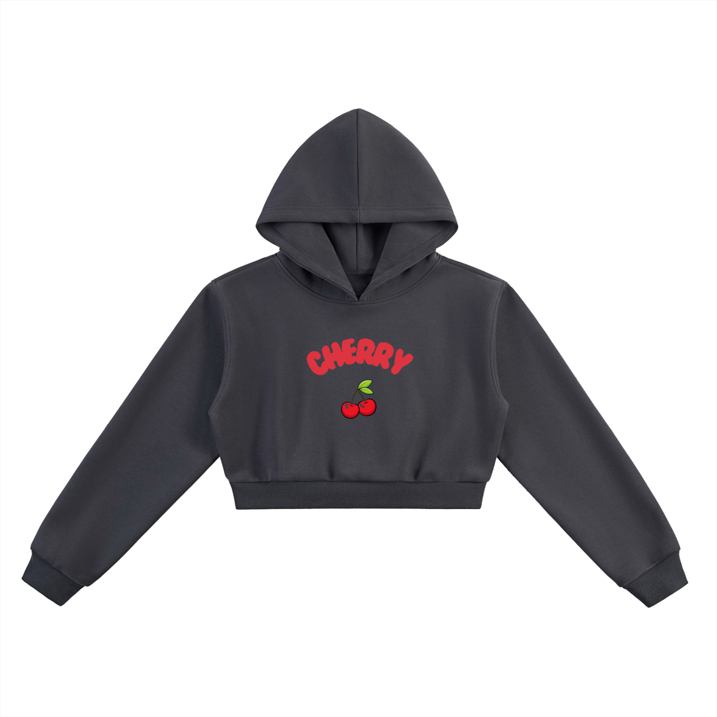 Essential Cropped Hoodie
